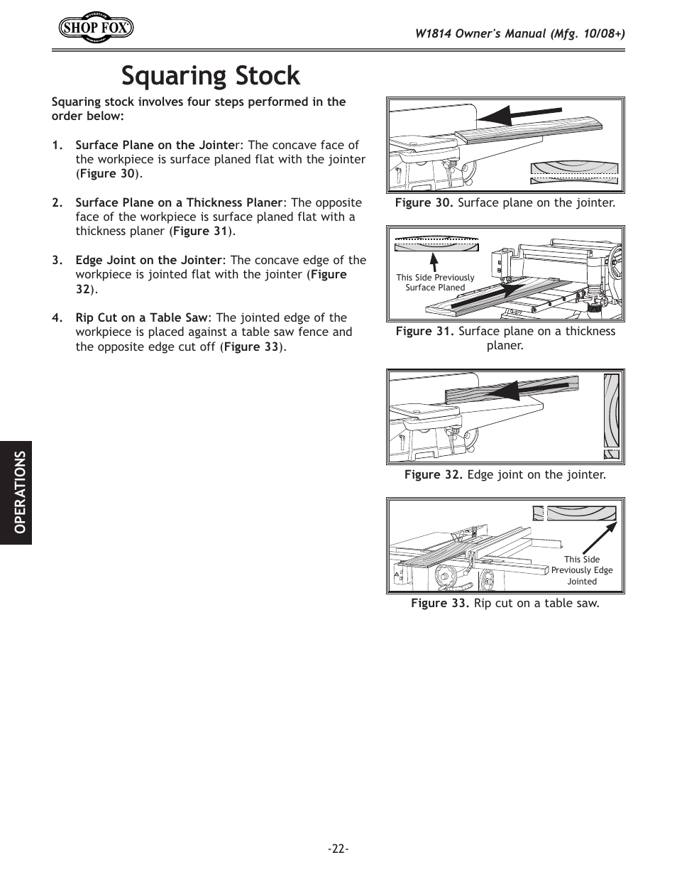 Jhlxi`e^jkfzb, Fg < i 8 k@fej | Woodstock W1814 User Manual | Page 24 / 44