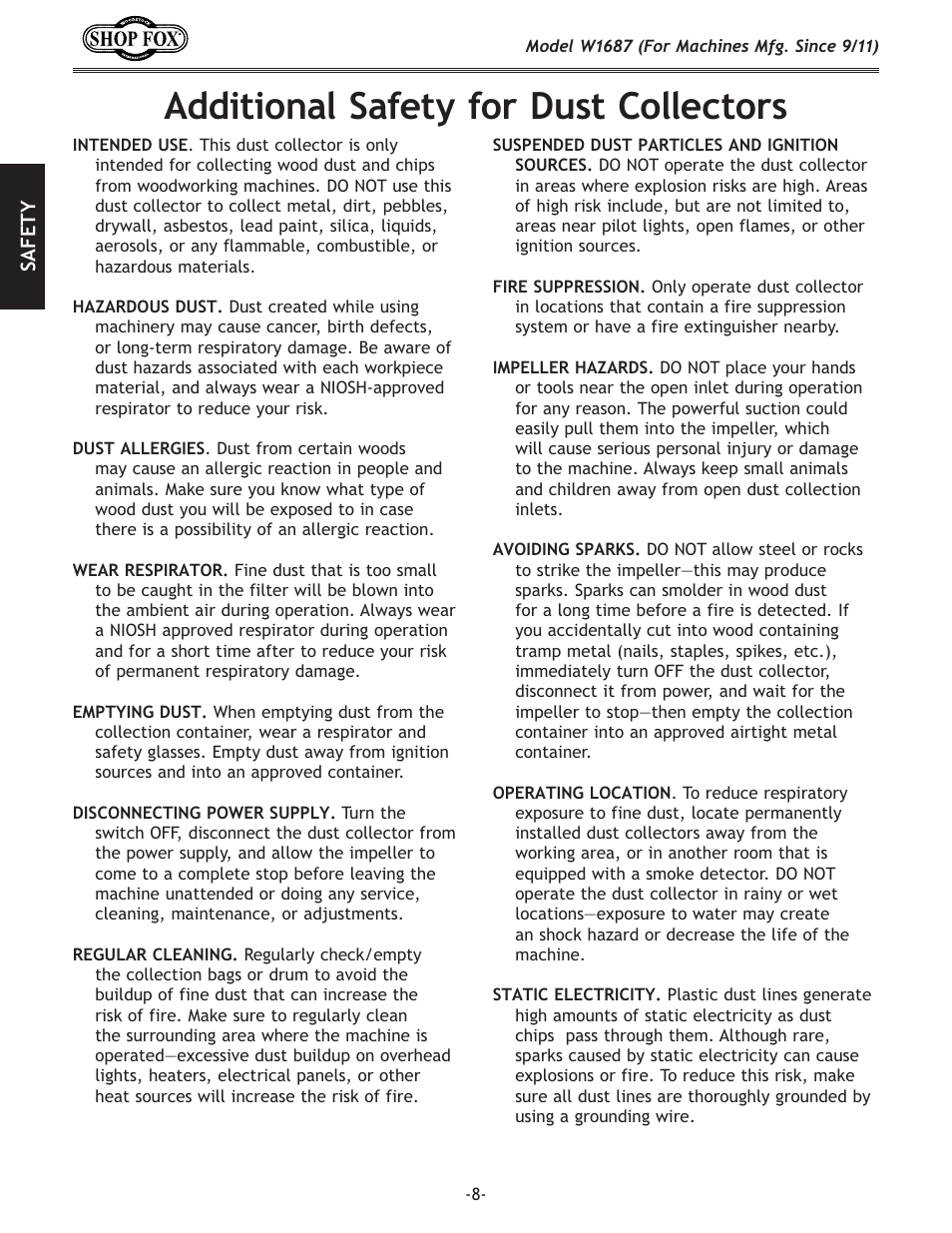 8[[`k`fexcjx]\kp]fi;ljk:fcc\zkfij | Woodstock SHOP FOX W1687 User Manual | Page 10 / 44
