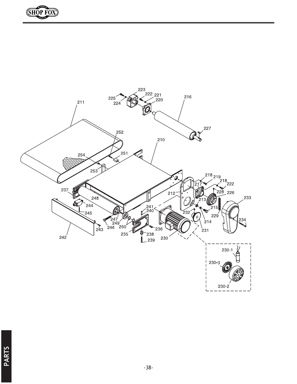 Woodstock SHOP FOX W1709 User Manual | Page 40 / 52