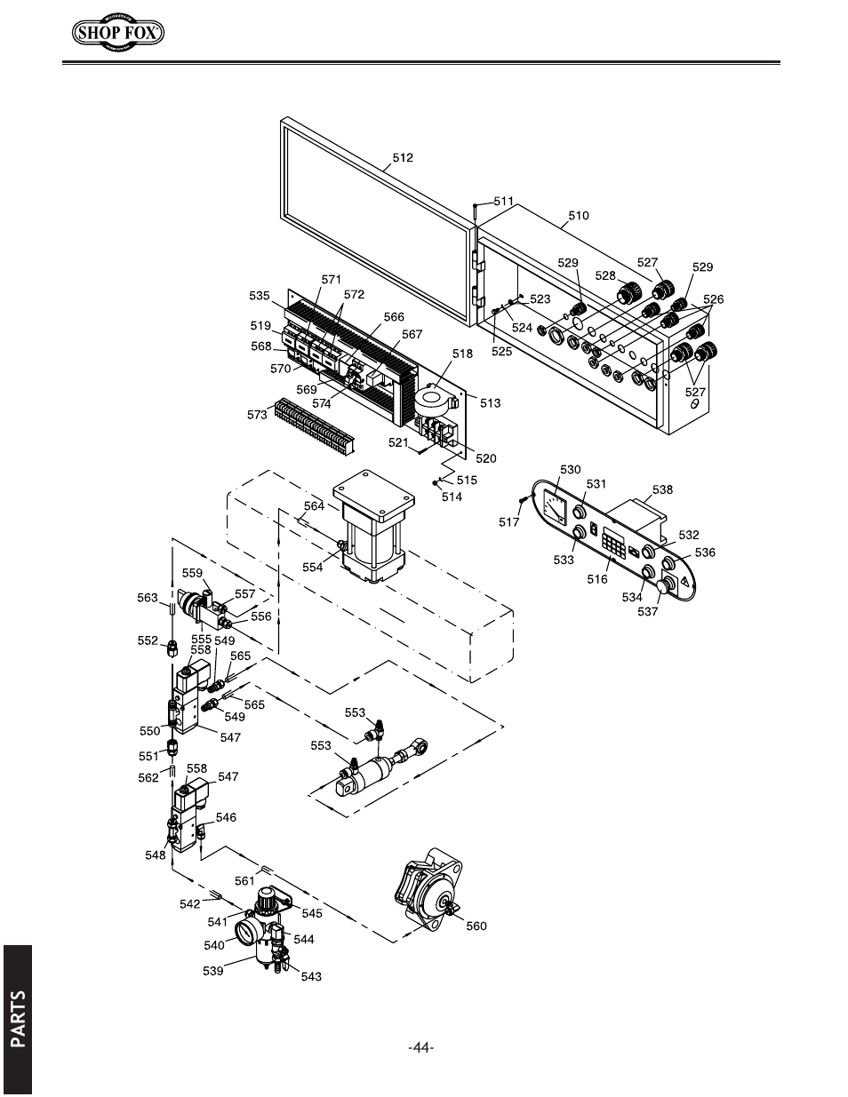 Woodstock SHOP FOX W1709 User Manual | Page 46 / 52