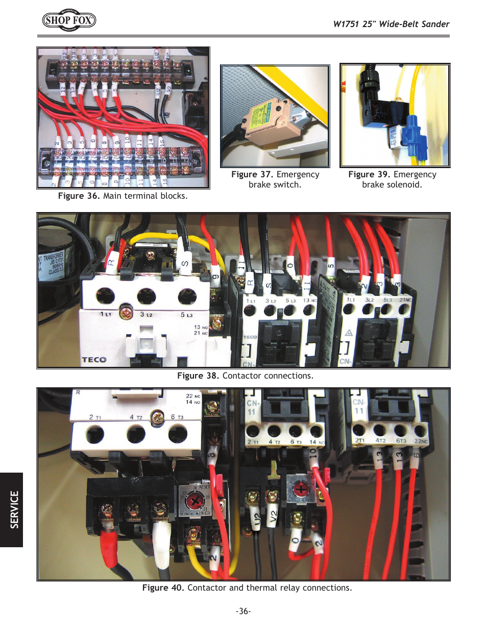 Woodstock W1751 User Manual | Page 38 / 60