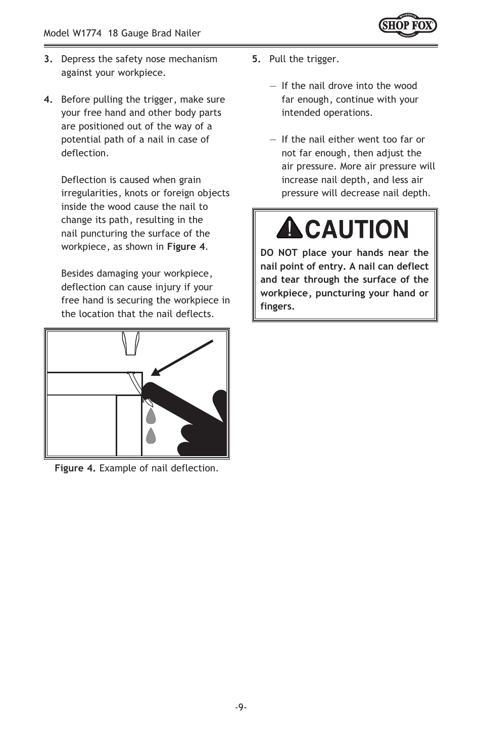 Woodstock W1774 User Manual | Page 11 / 20