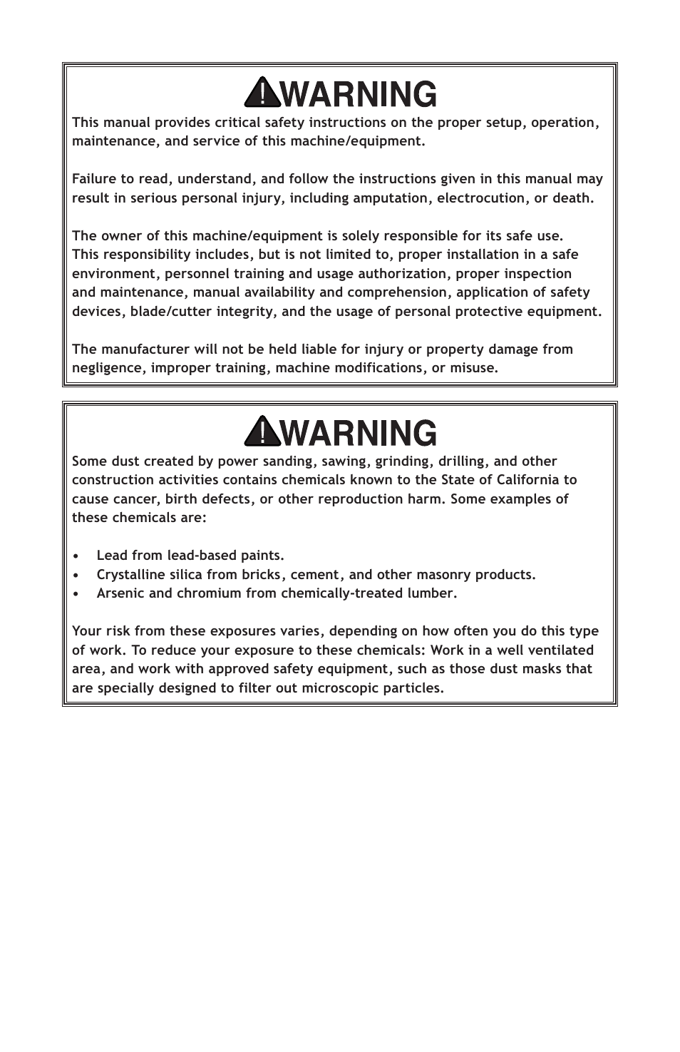 Woodstock W1776 User Manual | Page 2 / 20