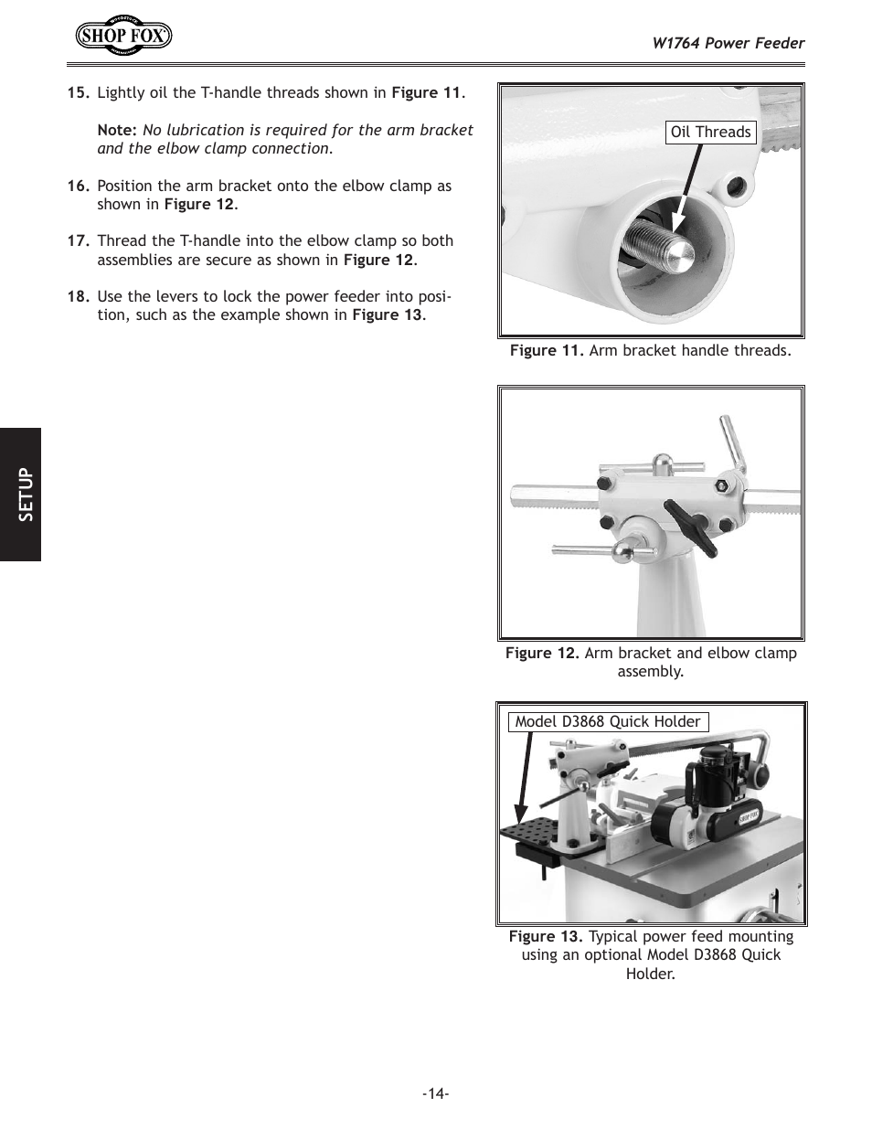 Woodstock W1764 User Manual | Page 16 / 28