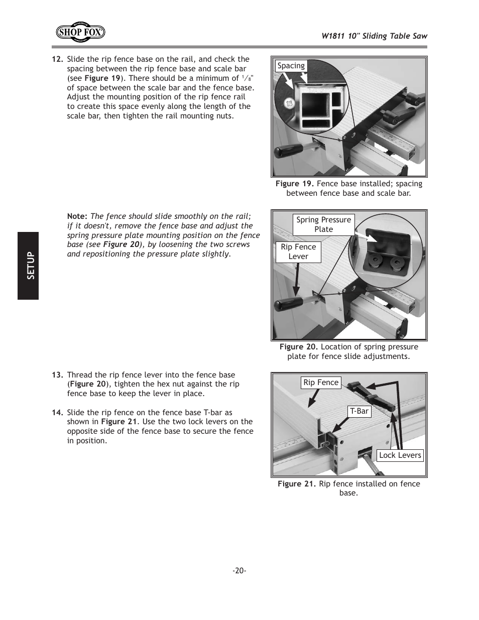 Woodstock W1811 User Manual | Page 22 / 84