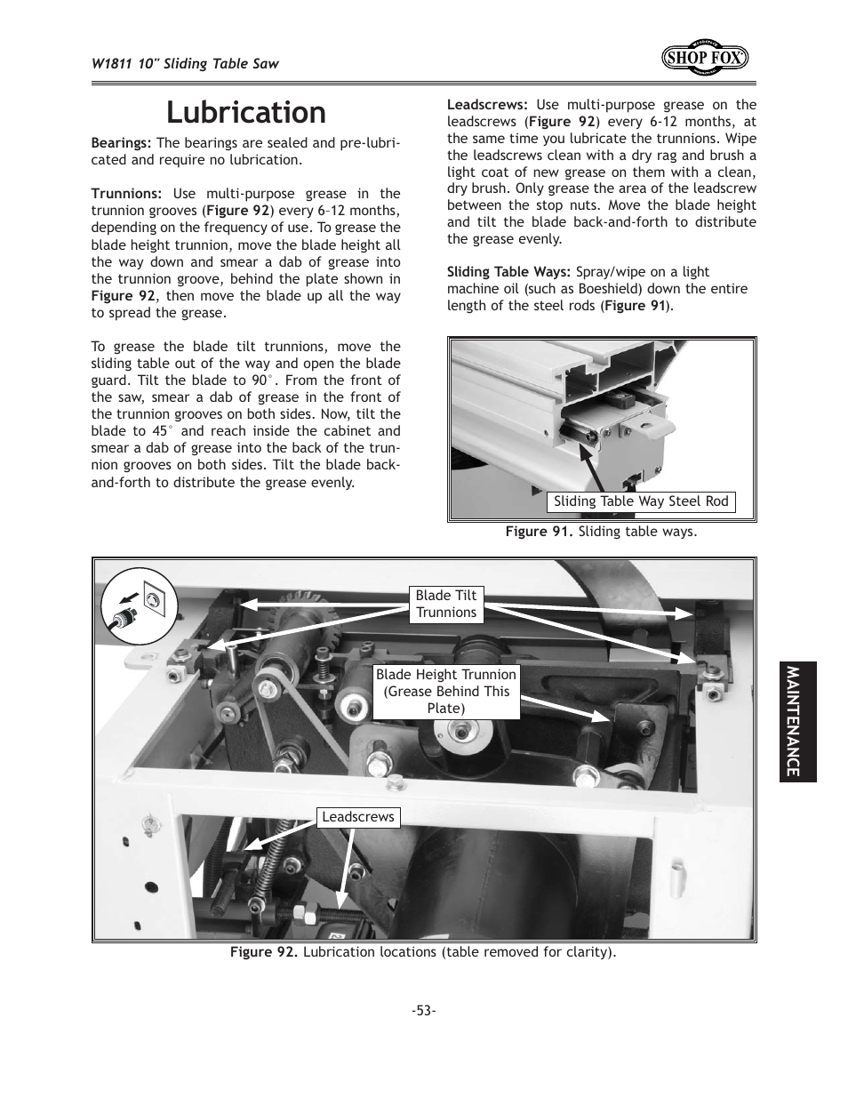 Clyi`zxk`fe | Woodstock W1811 User Manual | Page 55 / 84