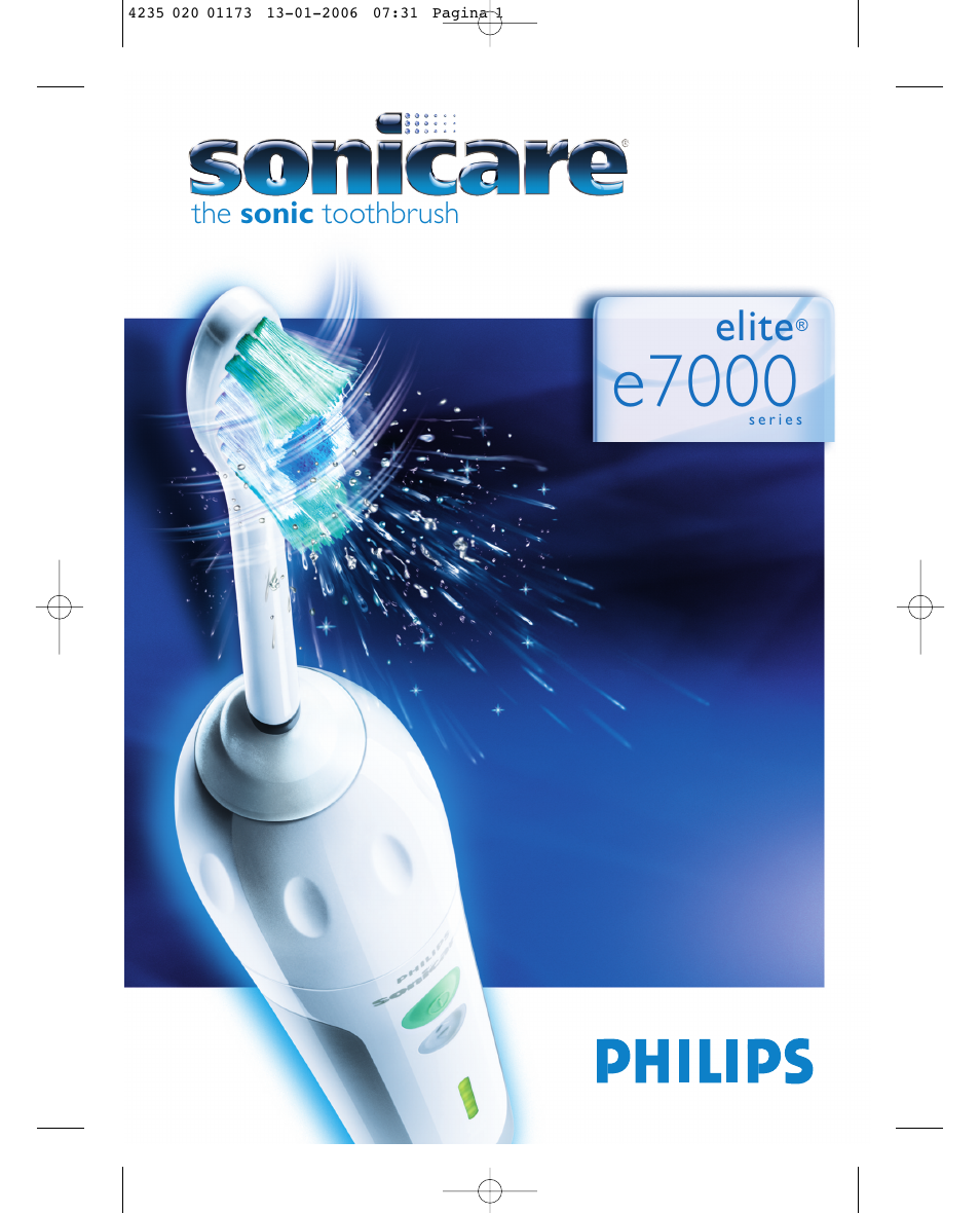 Sonicare Sonicare e7000 User Manual | 48 pages