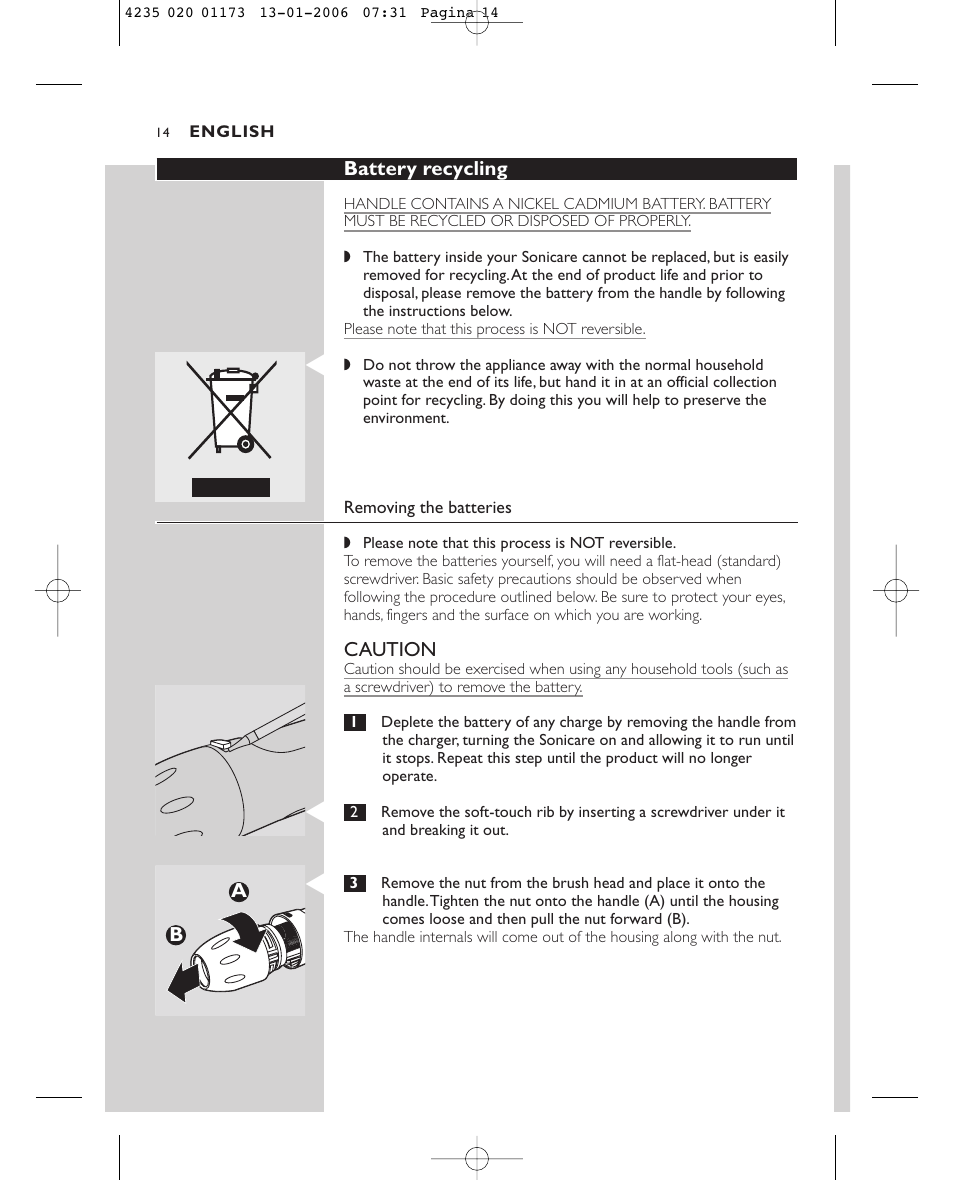 Sonicare Sonicare e7000 User Manual | Page 14 / 48