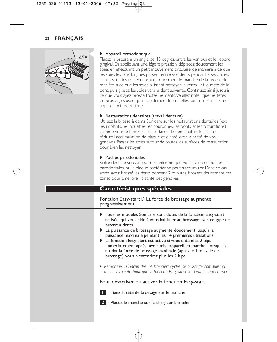 Sonicare Sonicare e7000 User Manual | Page 22 / 48