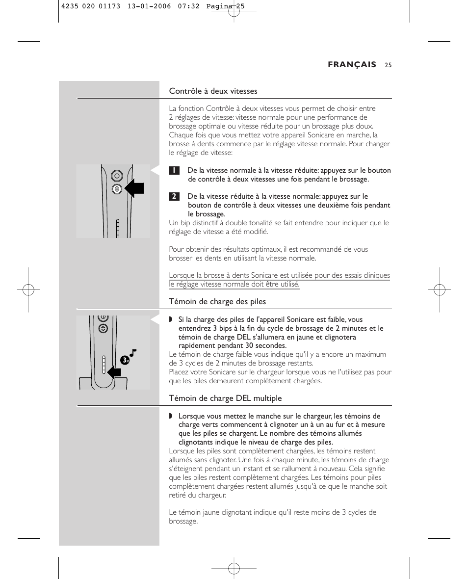 Sonicare Sonicare e7000 User Manual | Page 25 / 48