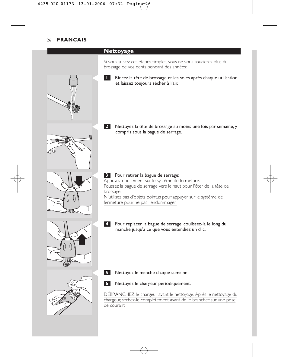 Sonicare Sonicare e7000 User Manual | Page 26 / 48