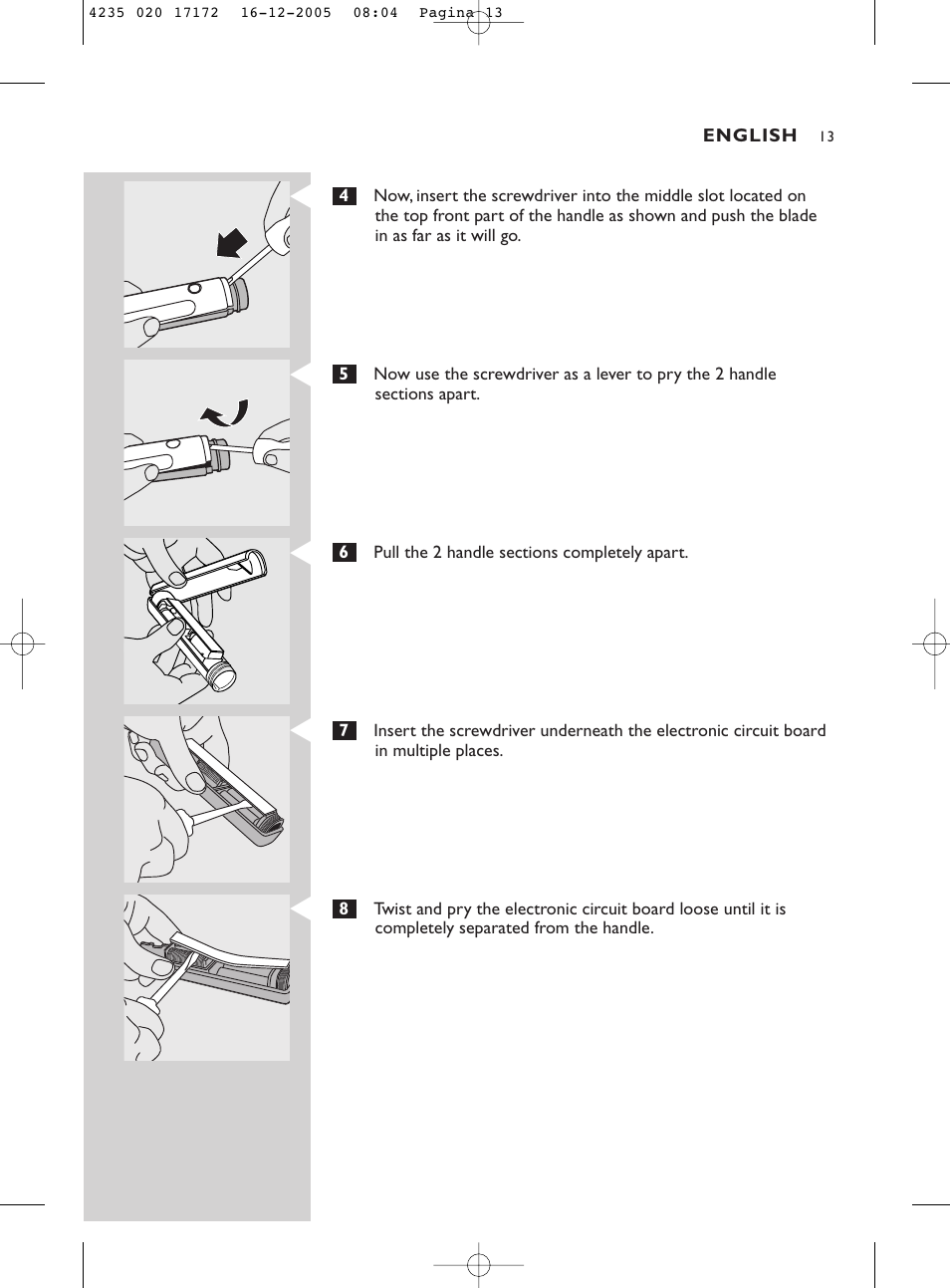 Sonicare Sonicare e5000 User Manual | Page 13 / 44