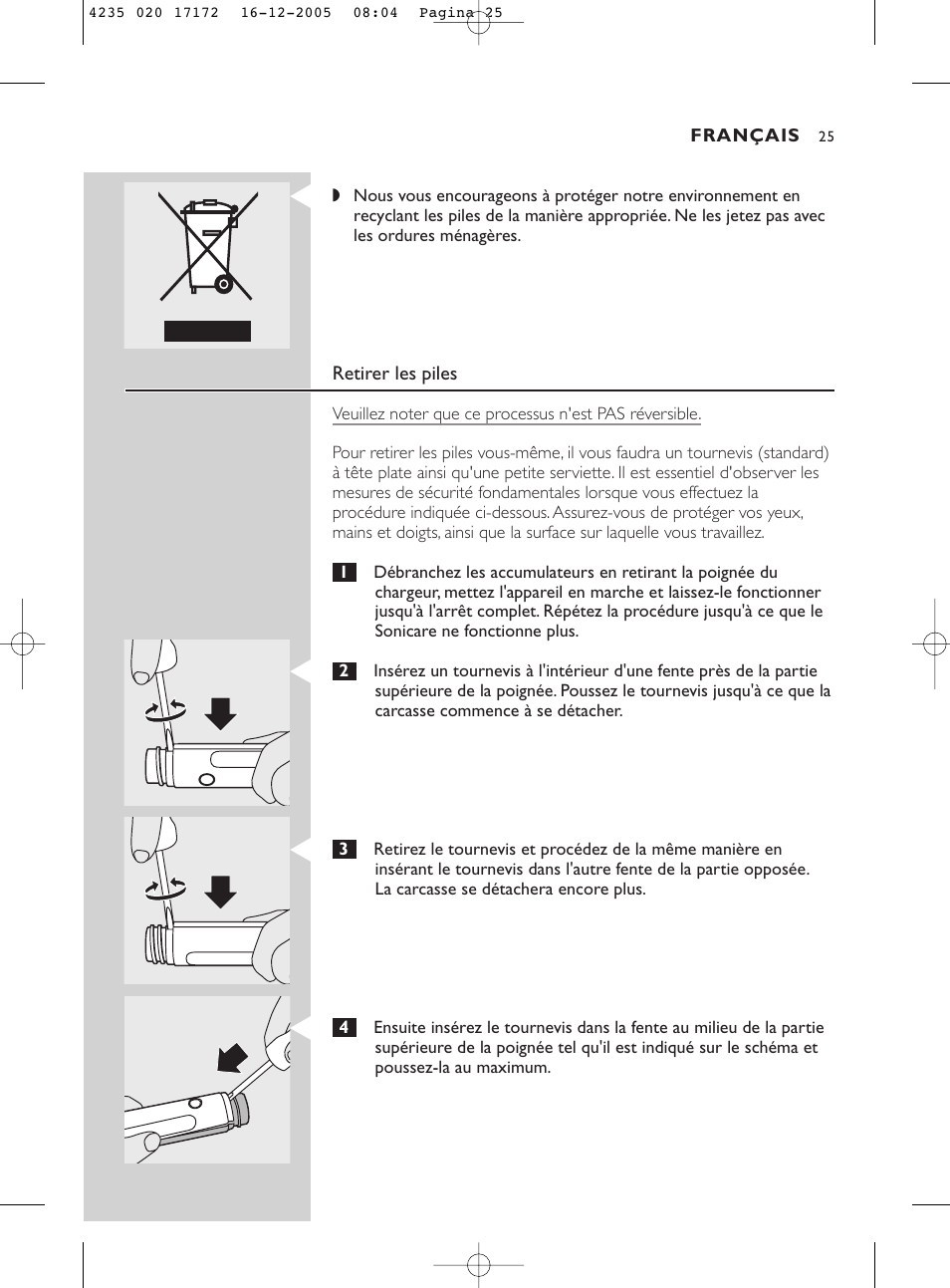 Sonicare Sonicare e5000 User Manual | Page 25 / 44