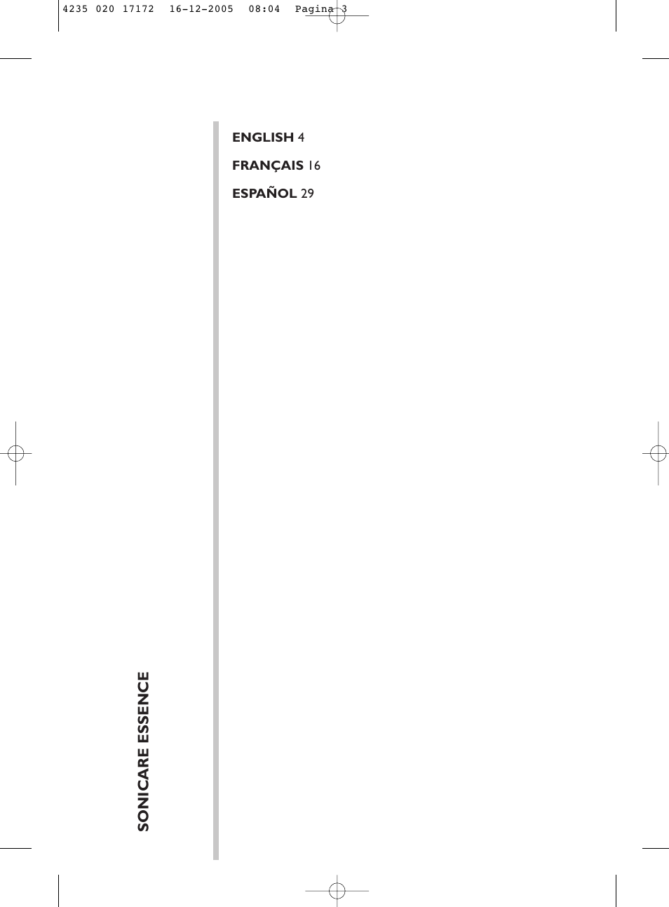 Sonicare Sonicare e5000 User Manual | Page 3 / 44