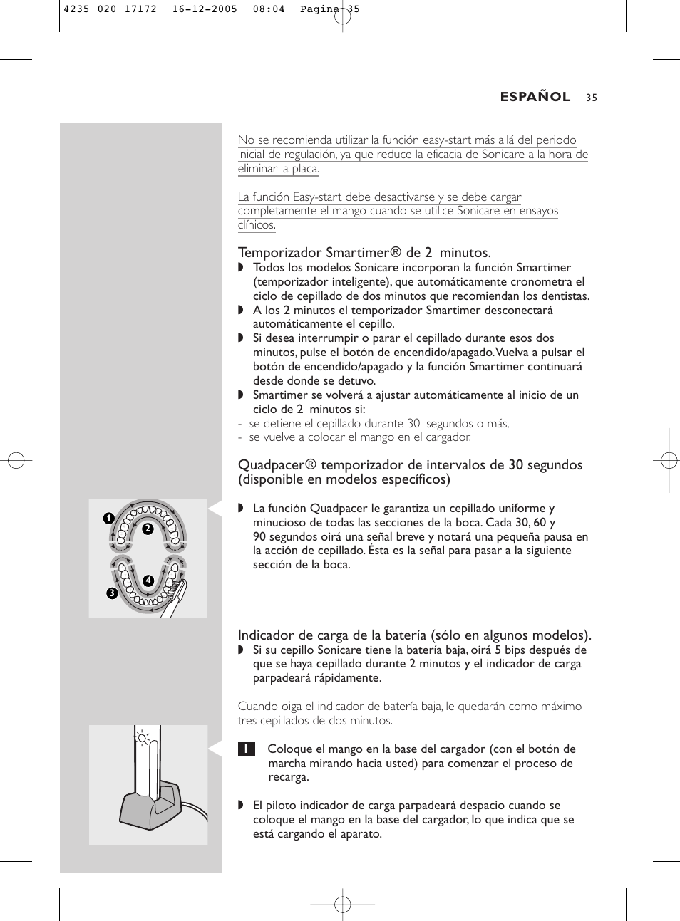 Sonicare Sonicare e5000 User Manual | Page 35 / 44