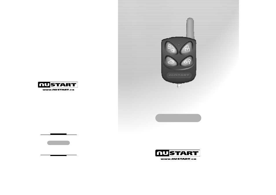 Staub Electronics NU1000R User Manual | 8 pages