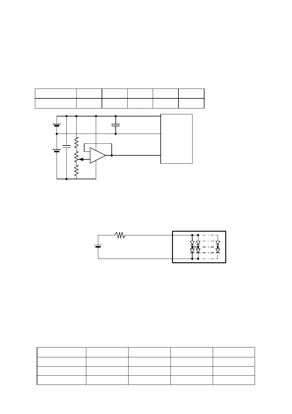 Contrast adjustment and power supply example, Led backlight driver example | Seiko Instruments G1216B1N000 User Manual | Page 24 / 30
