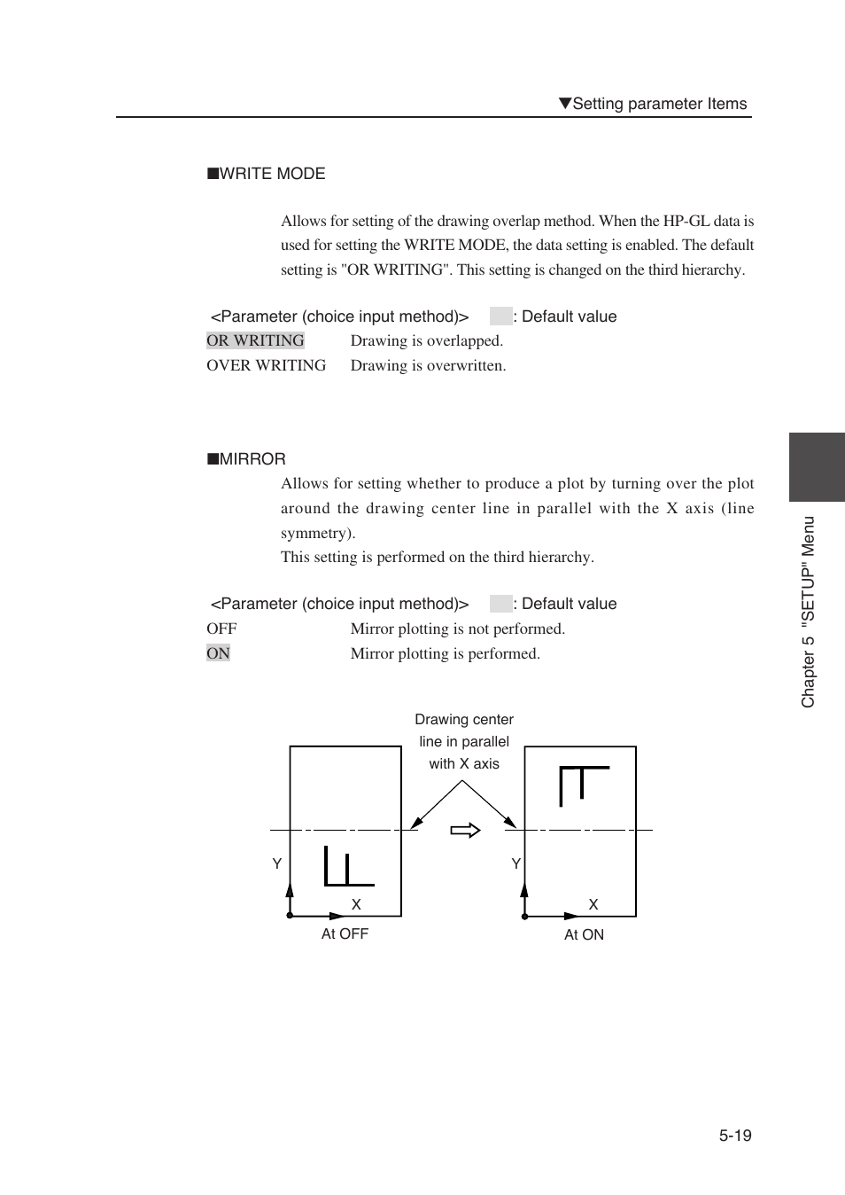 Seiko Instruments SII Black-and-White Raster Plotter LP-1020 User Manual | Page 137 / 290