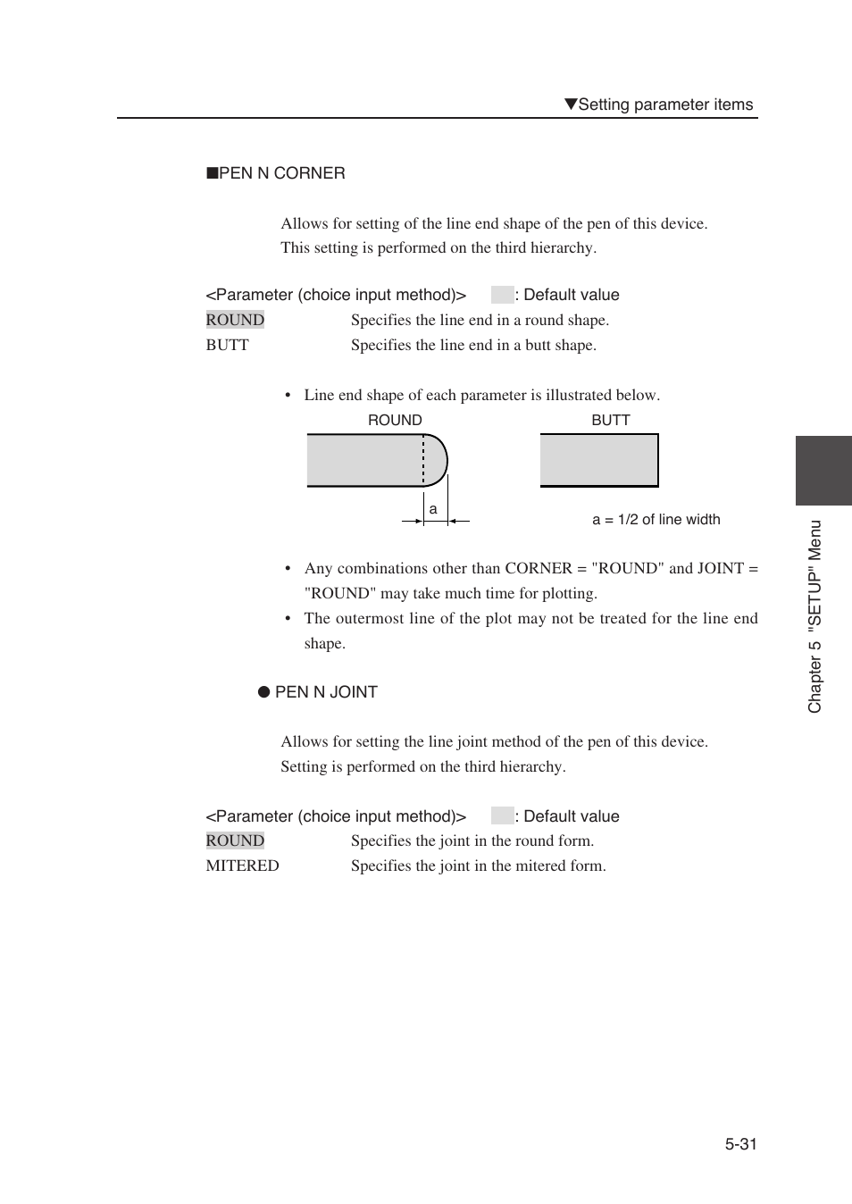 Seiko Instruments SII Black-and-White Raster Plotter LP-1020 User Manual | Page 149 / 290
