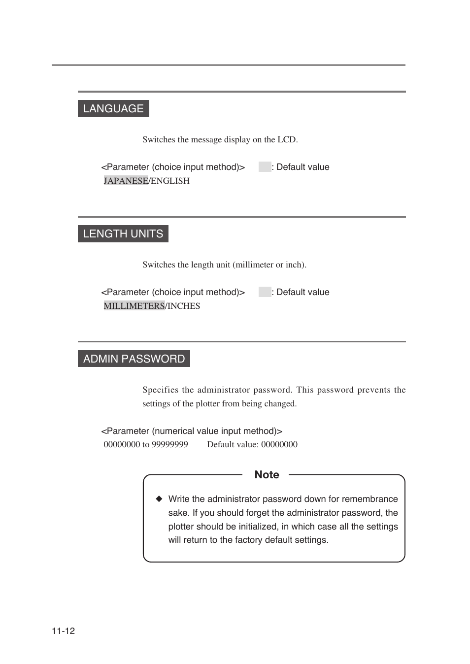 Seiko Instruments SII Black-and-White Raster Plotter LP-1020 User Manual | Page 196 / 290