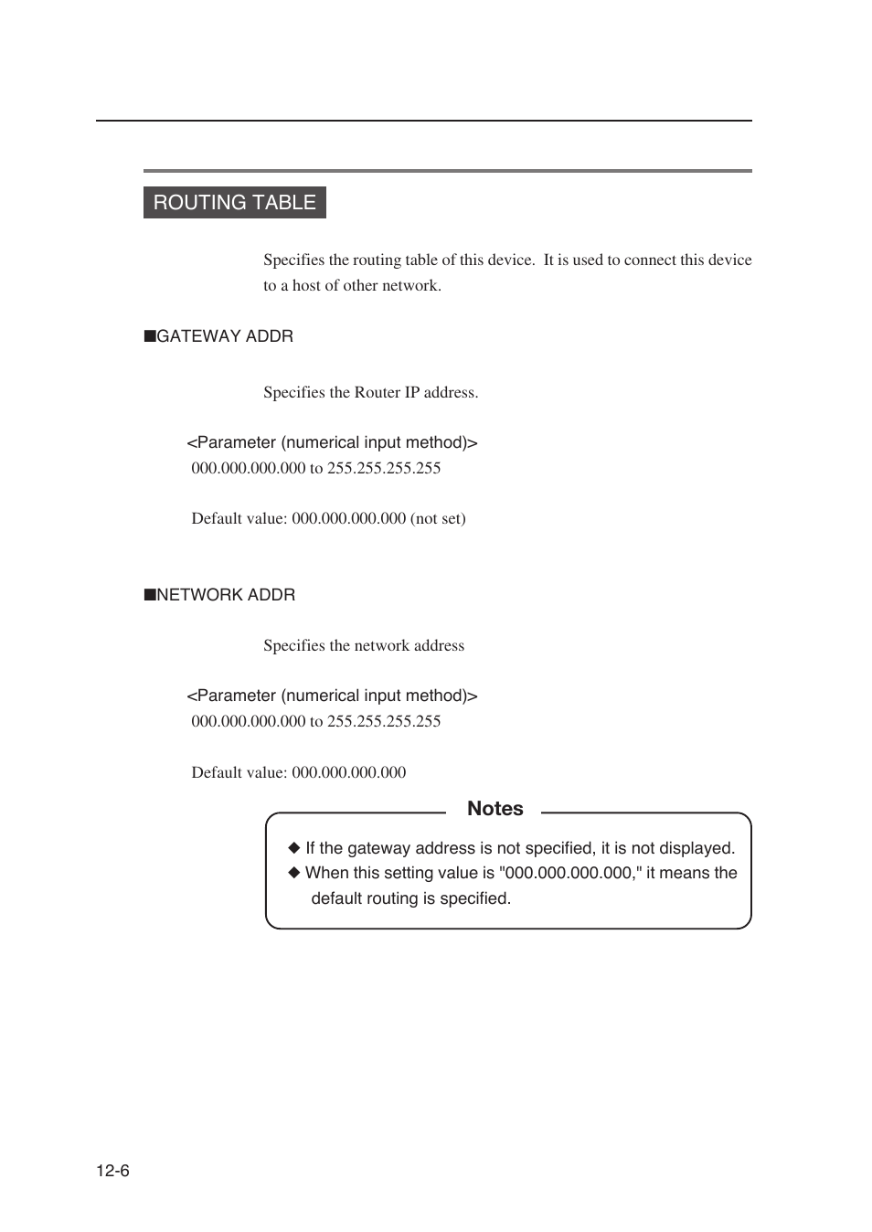 Routing table | Seiko Instruments SII Black-and-White Raster Plotter LP-1020 User Manual | Page 204 / 290