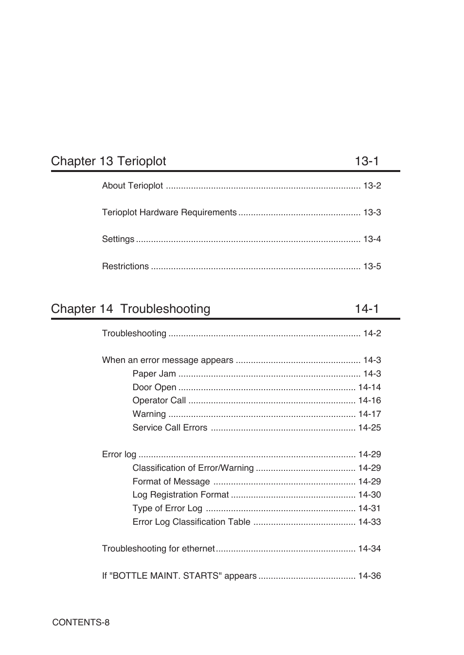 Seiko Instruments SII Black-and-White Raster Plotter LP-1020 User Manual | Page 22 / 290