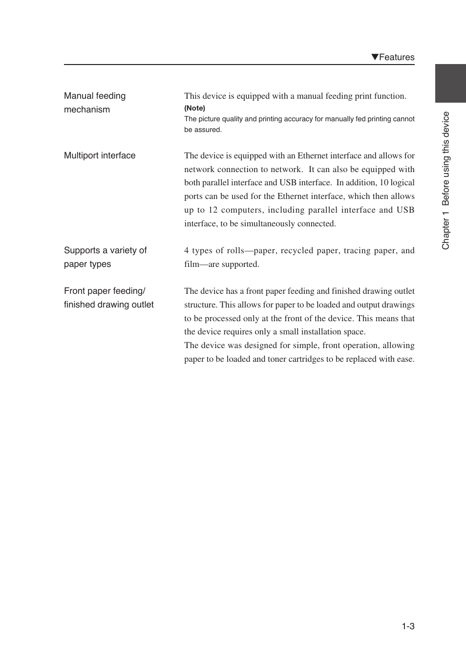 Seiko Instruments SII Black-and-White Raster Plotter LP-1020 User Manual | Page 27 / 290