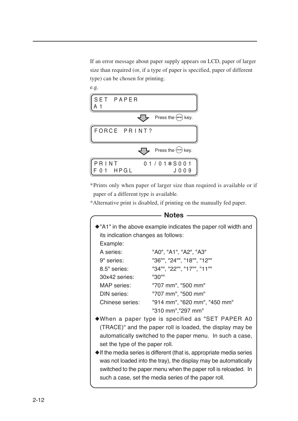 Seiko Instruments SII Black-and-White Raster Plotter LP-1020 User Manual | Page 54 / 290