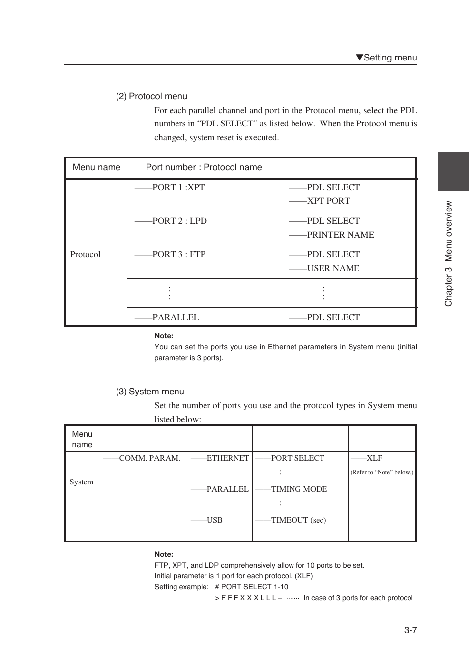 Seiko Instruments SII Black-and-White Raster Plotter LP-1020 User Manual | Page 97 / 290