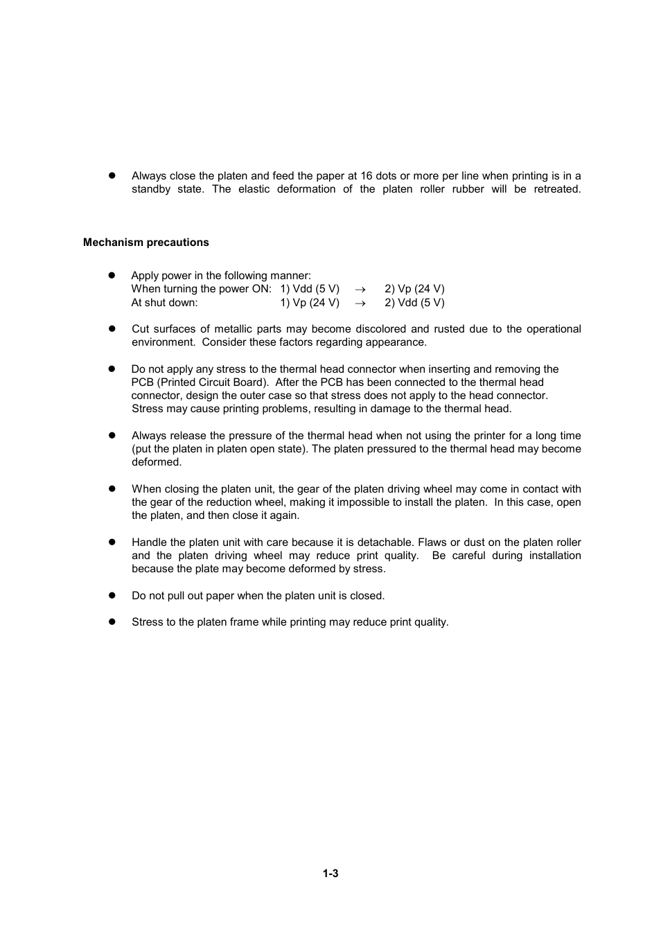 Seiko Instruments LTP F Series User Manual | Page 13 / 86
