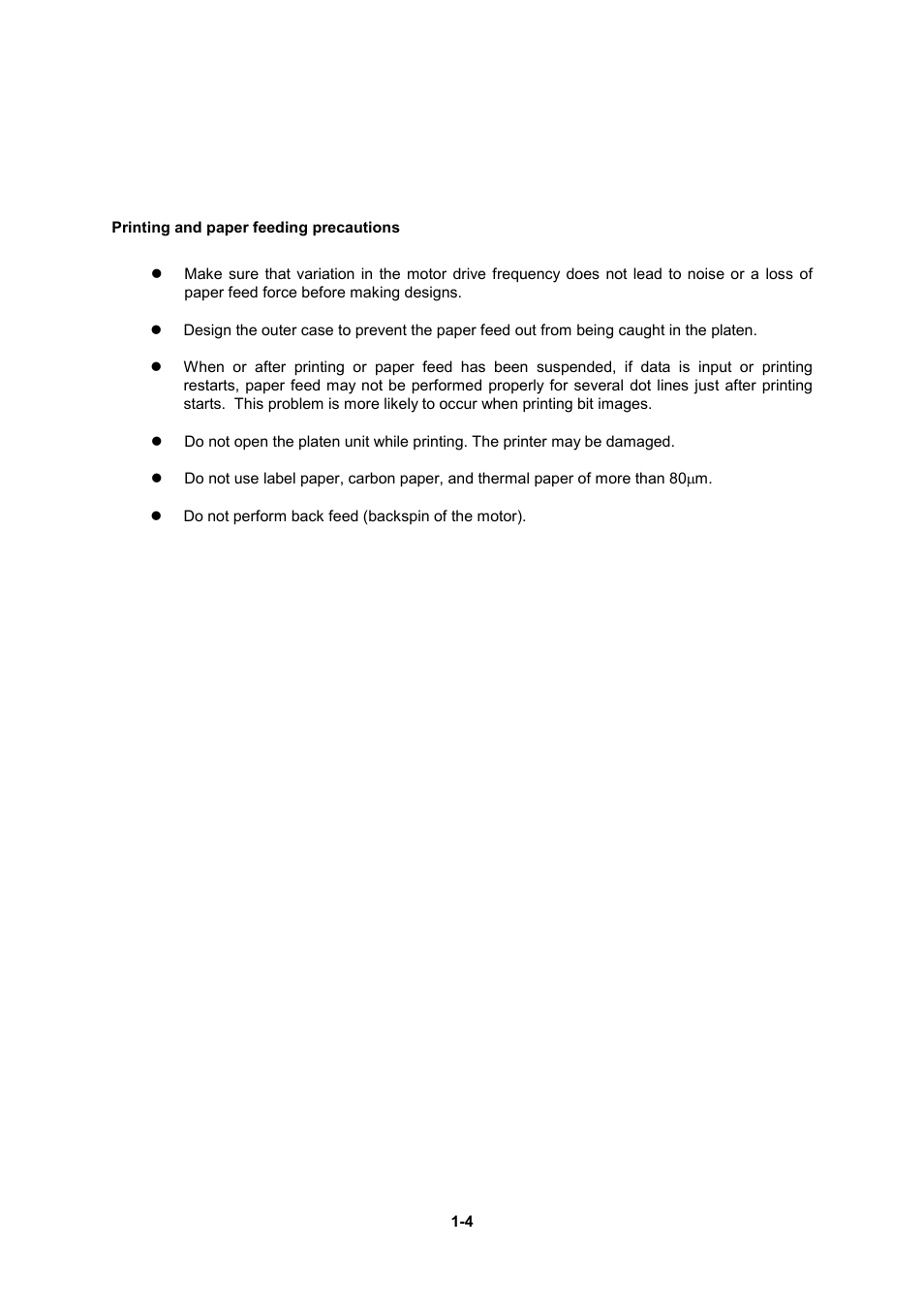 Seiko Instruments LTP F Series User Manual | Page 14 / 86