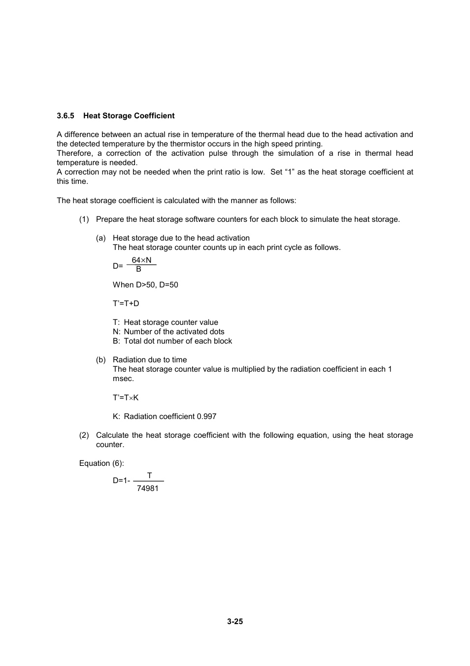 5 heat storage coefficient | Seiko Instruments LTP F Series User Manual | Page 43 / 86