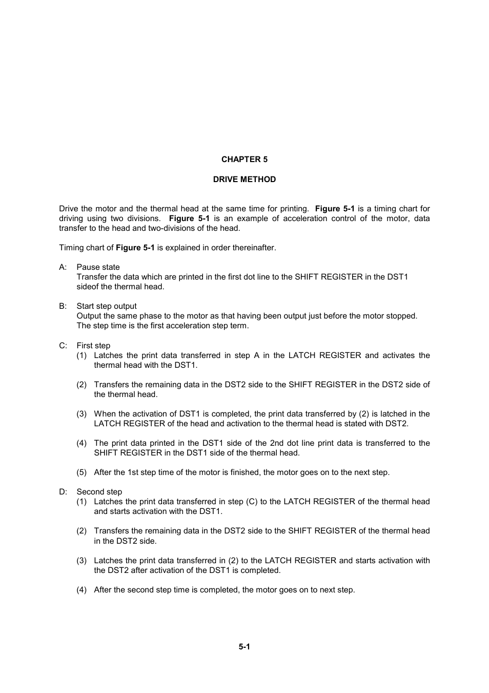 Chapter 5 drive method | Seiko Instruments LTP F Series User Manual | Page 57 / 86
