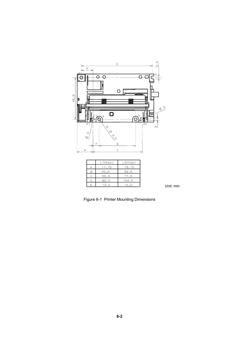 Seiko Instruments LTP F Series User Manual | Page 60 / 86