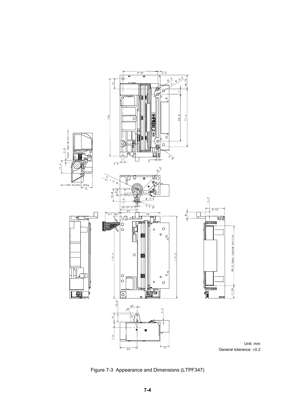 Seiko Instruments LTP F Series User Manual | Page 68 / 86