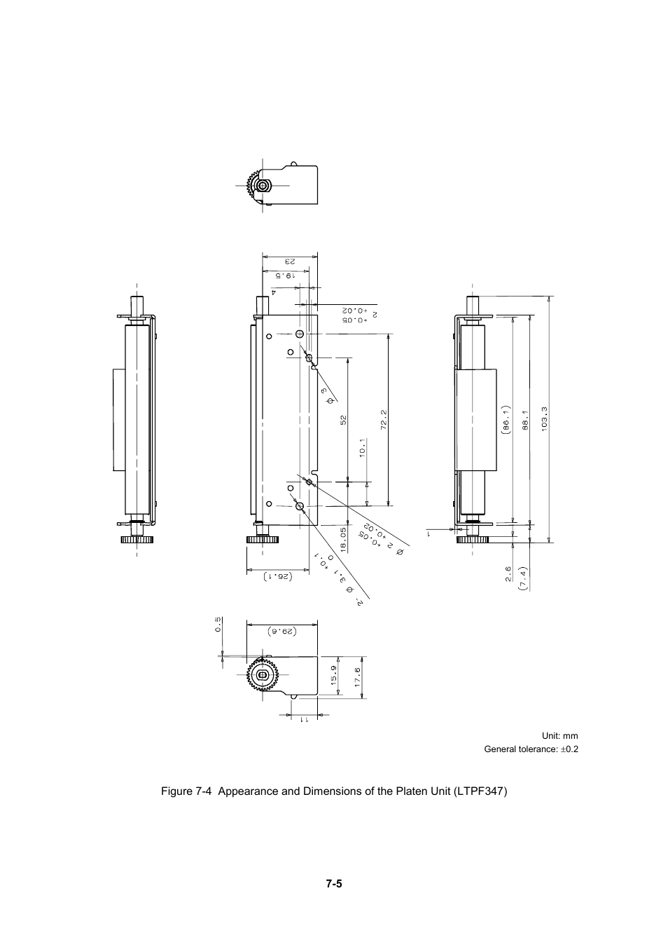 Seiko Instruments LTP F Series User Manual | Page 69 / 86
