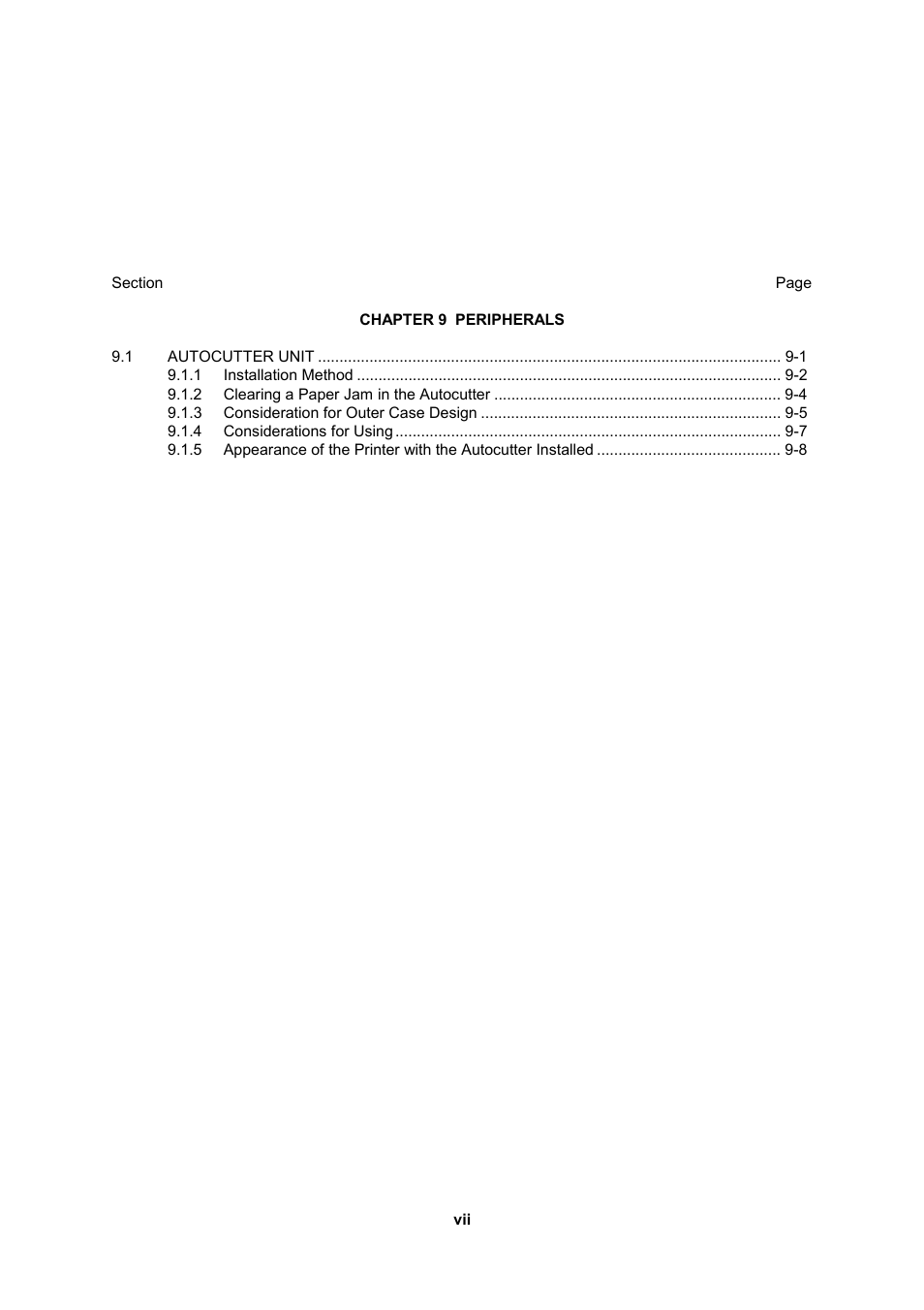 Seiko Instruments LTP F Series User Manual | Page 7 / 86
