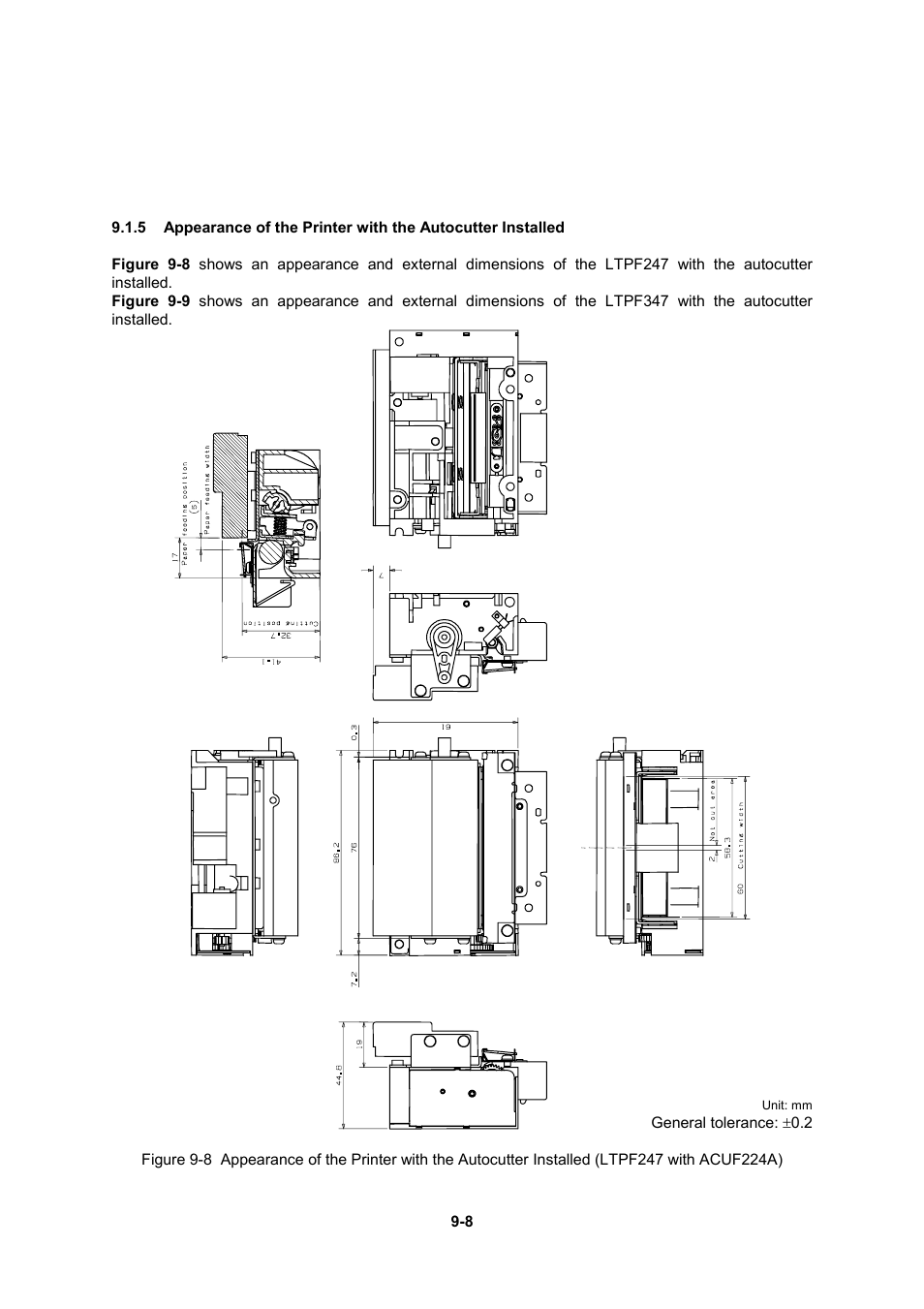 Seiko Instruments LTP F Series User Manual | Page 82 / 86