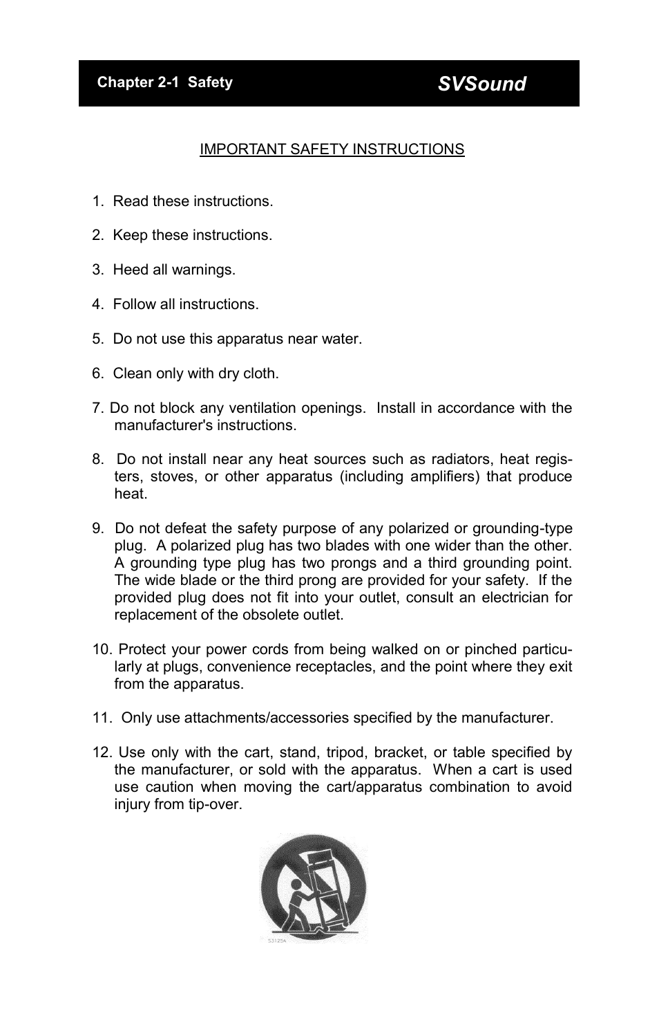 Svsound | SV Sound SCS-01 User Manual | Page 3 / 24