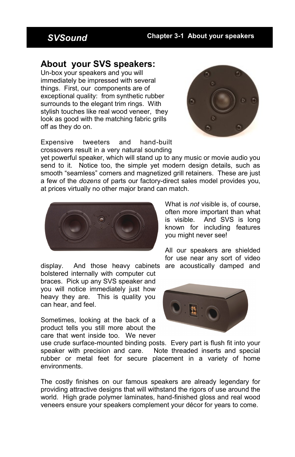 SV Sound SCS-01 User Manual | Page 5 / 24