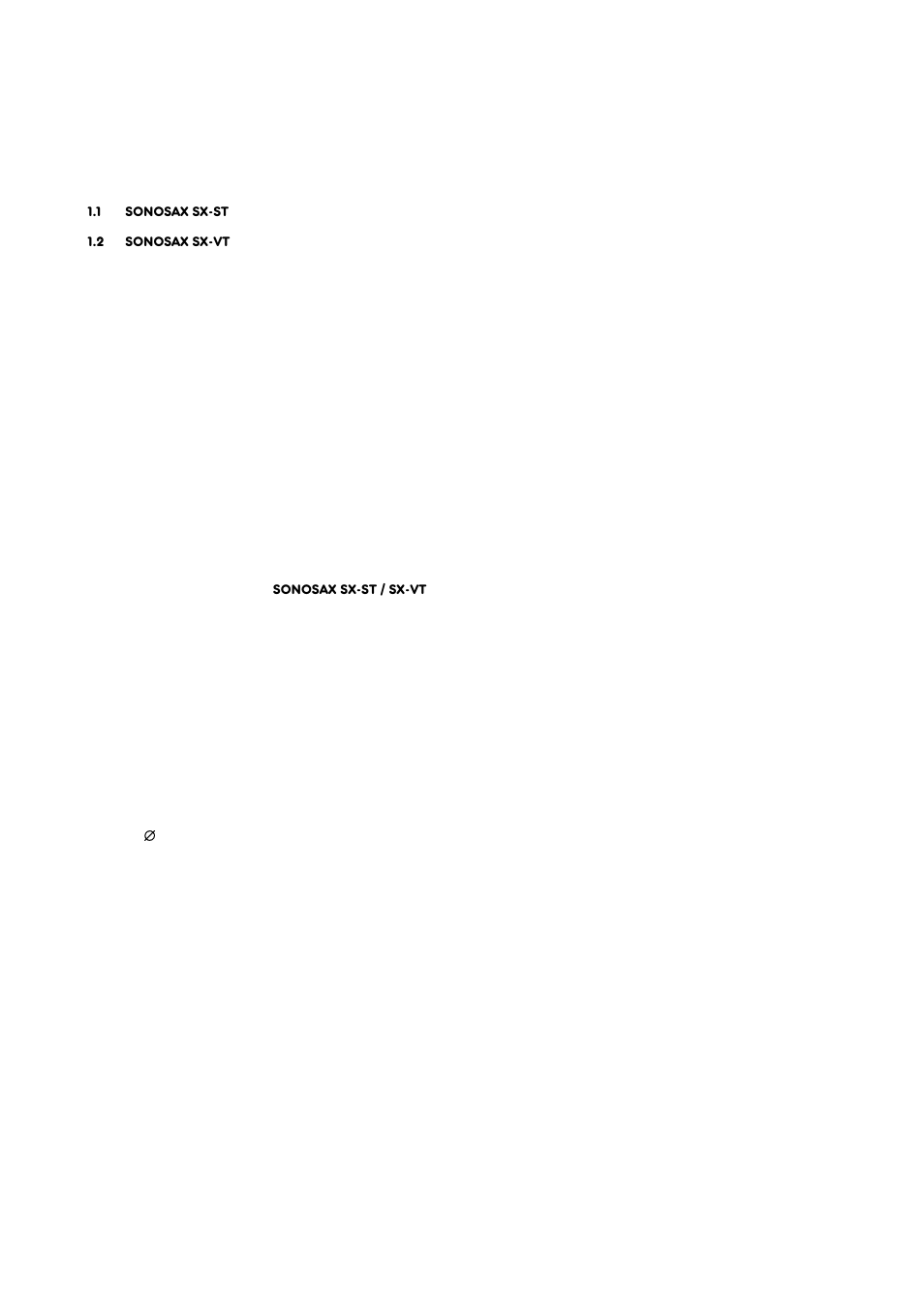SV Sound SX-VT User Manual | Page 2 / 31