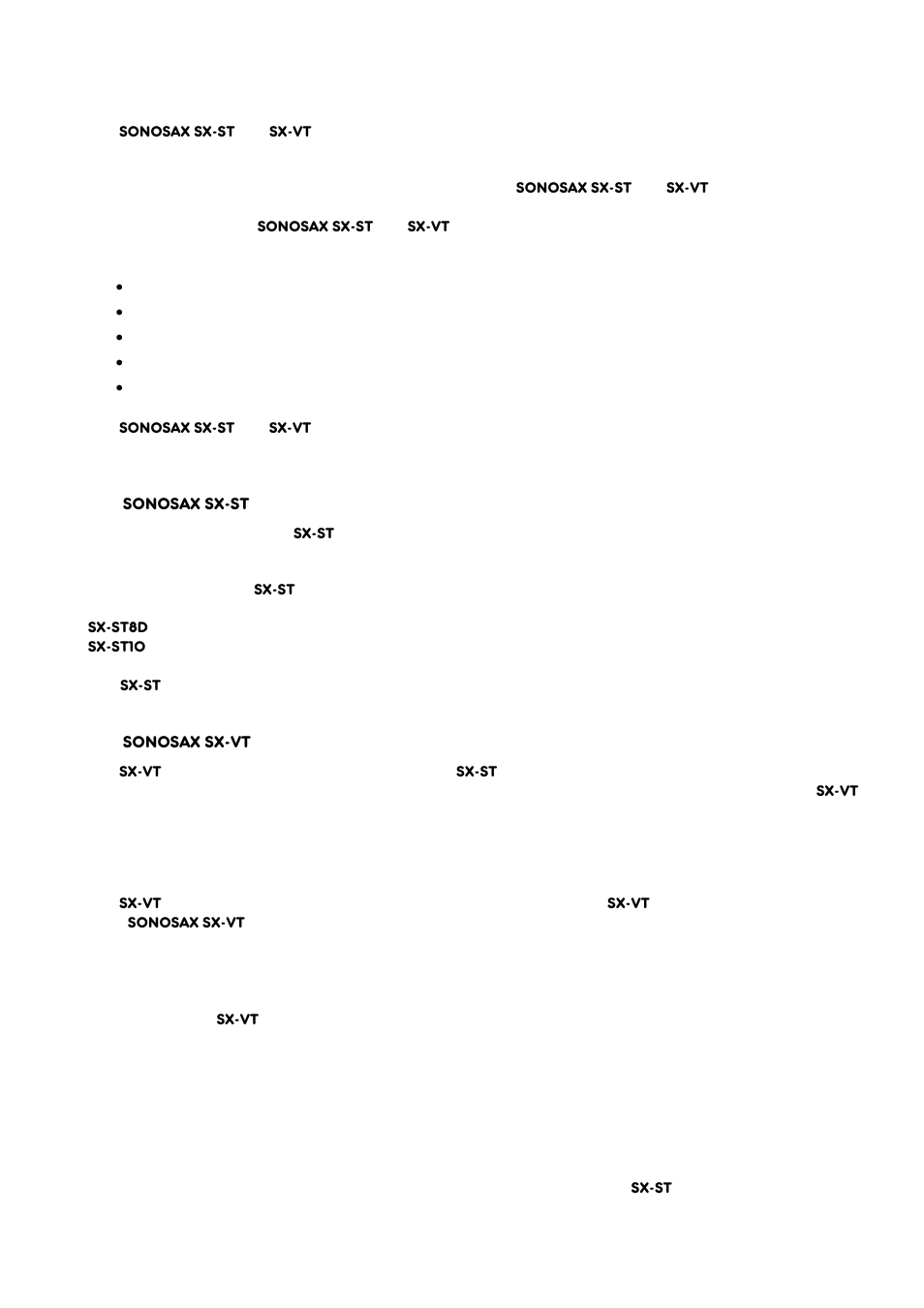 General description | SV Sound SX-VT User Manual | Page 6 / 31