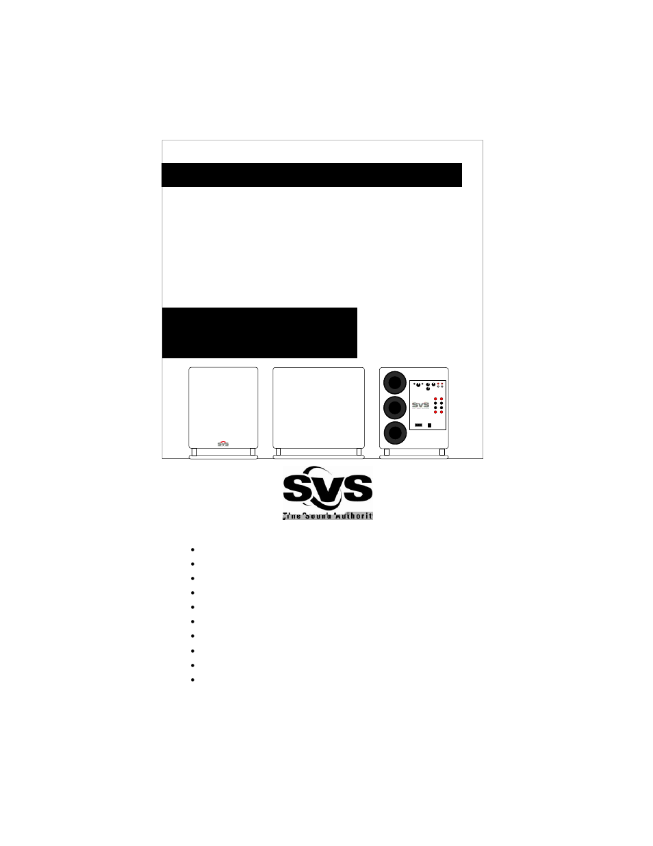 SV Sound SVS PB12-Plus User Manual | 20 pages