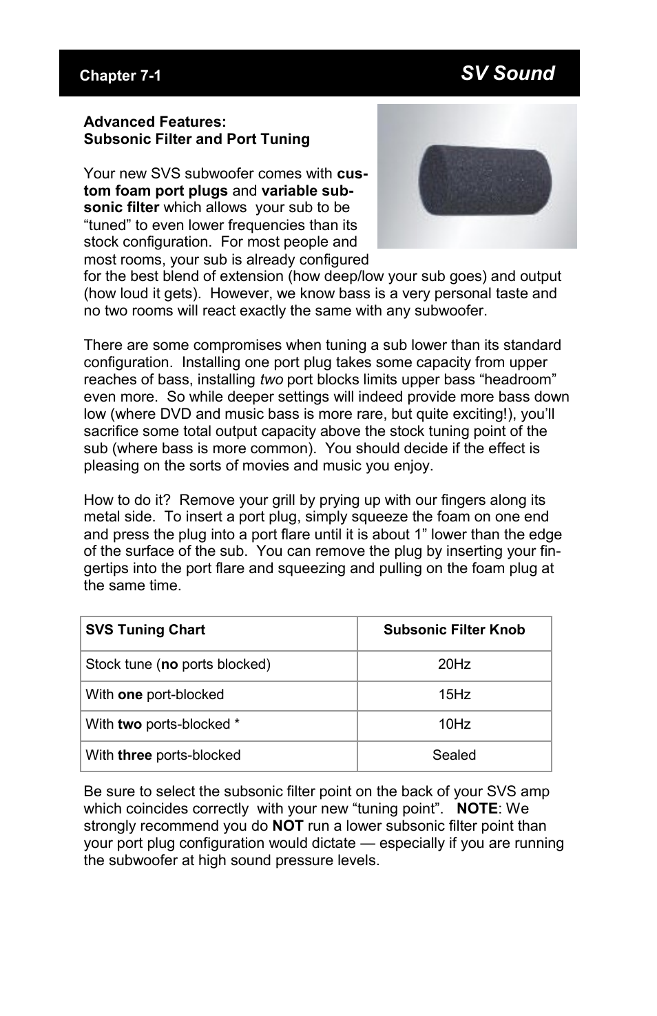 Sv sound | SV Sound PB13 User Manual | Page 12 / 22