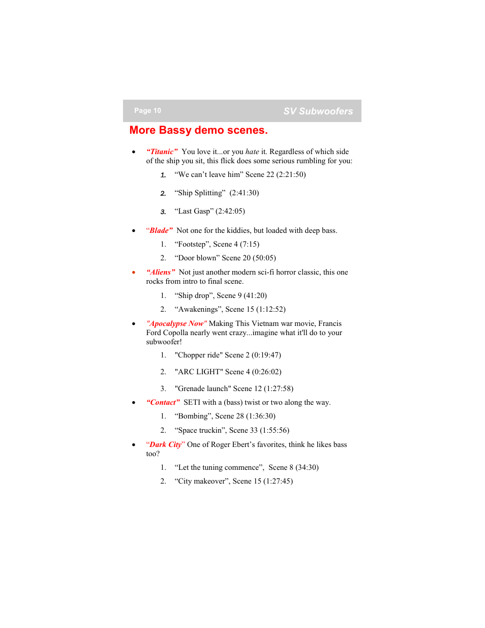 More bassy demo scenes | SV Sound 16-46PCi User Manual | Page 10 / 12