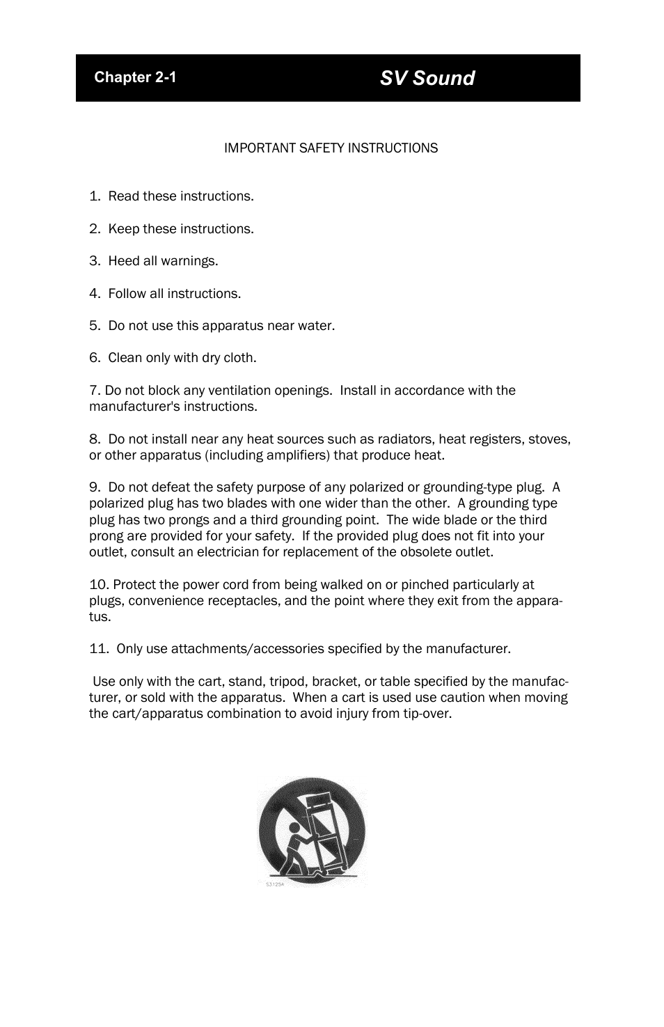 Sv sound | SV Sound PC12-NSD User Manual | Page 2 / 14