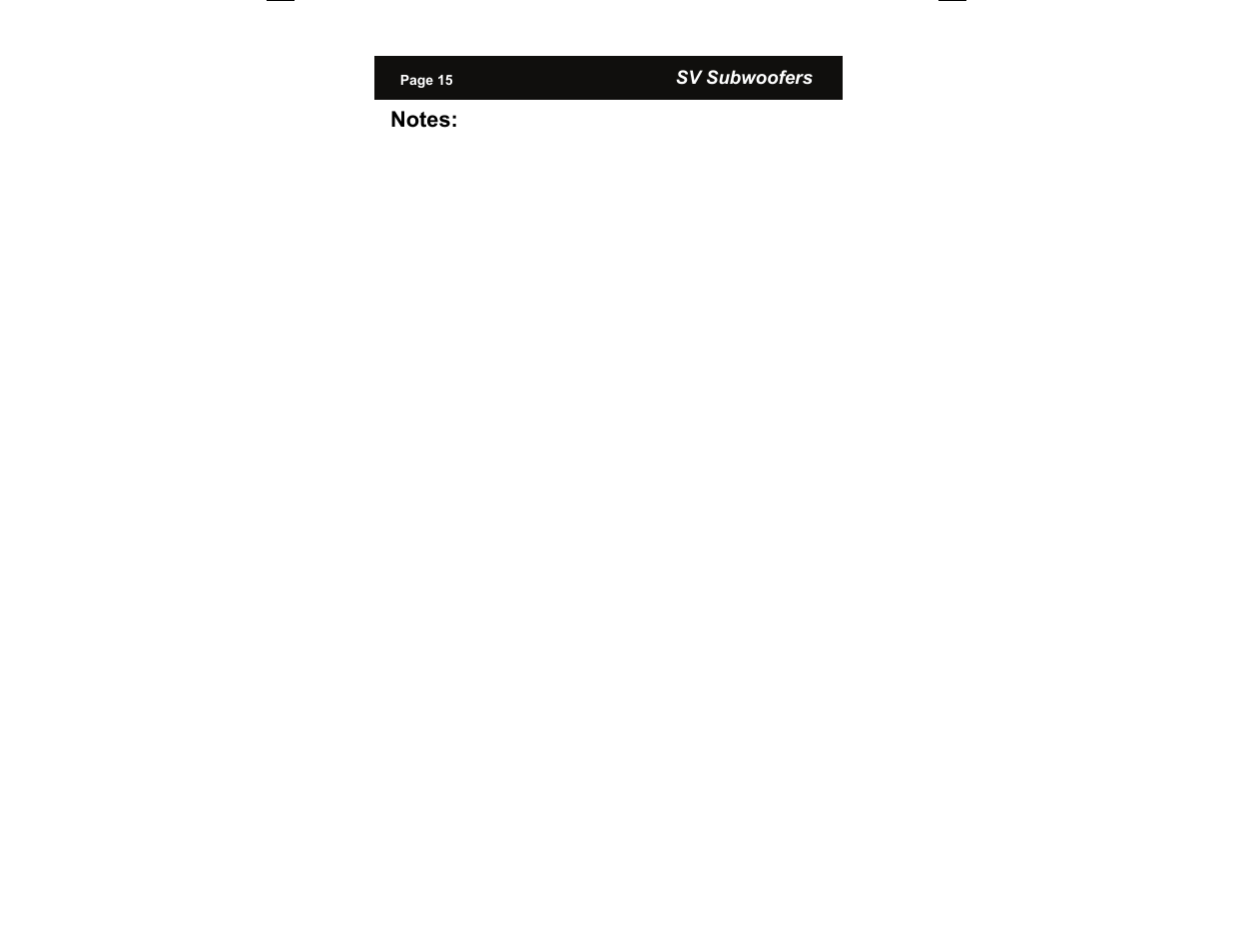 SV Sound PB10-ISD User Manual | Page 15 / 16