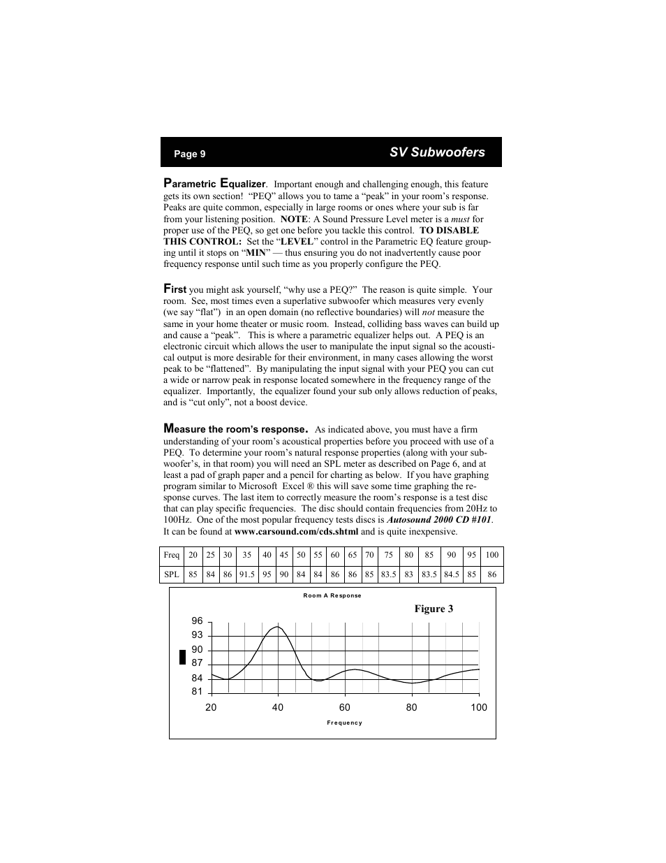 Sv subwoofers | SV Sound SVS PB2-Ultra User Manual | Page 9 / 16