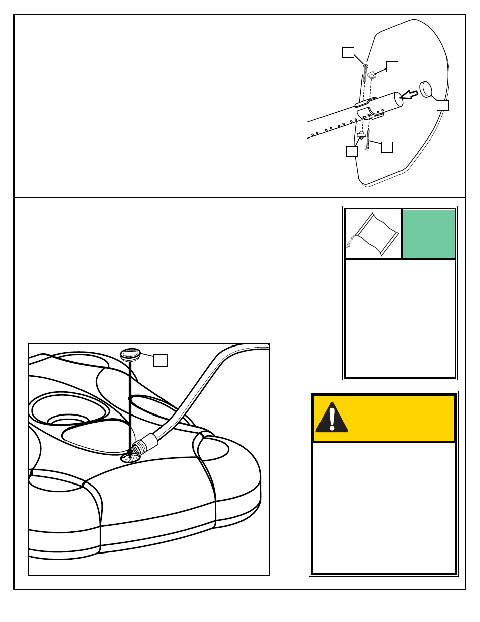 Attention ! vorsicht! ¡precaución | Spalding M5800041 User Manual | Page 26 / 27