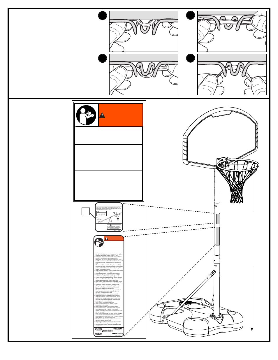 Avertissement ! warnung! ¡advertencia, Warning | Spalding M5800041 User Manual | Page 27 / 27